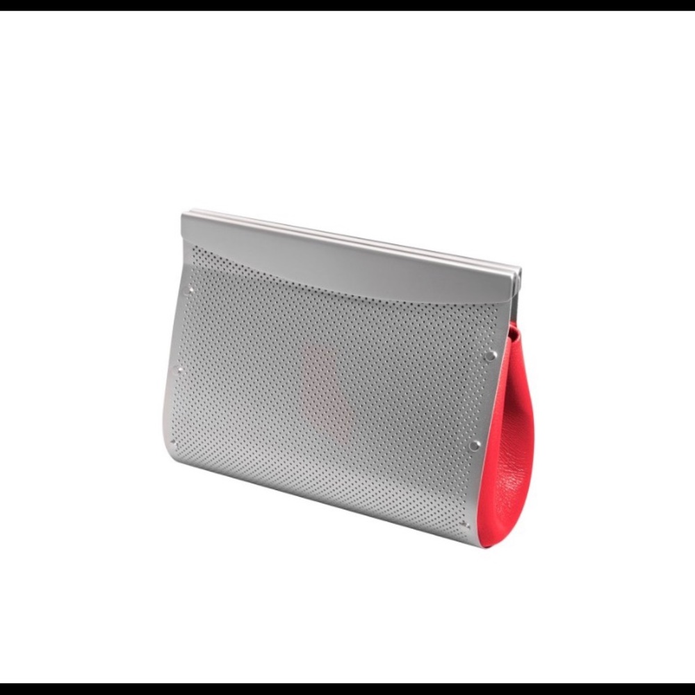 Wendy Stevens stainless steel mini bag clutch